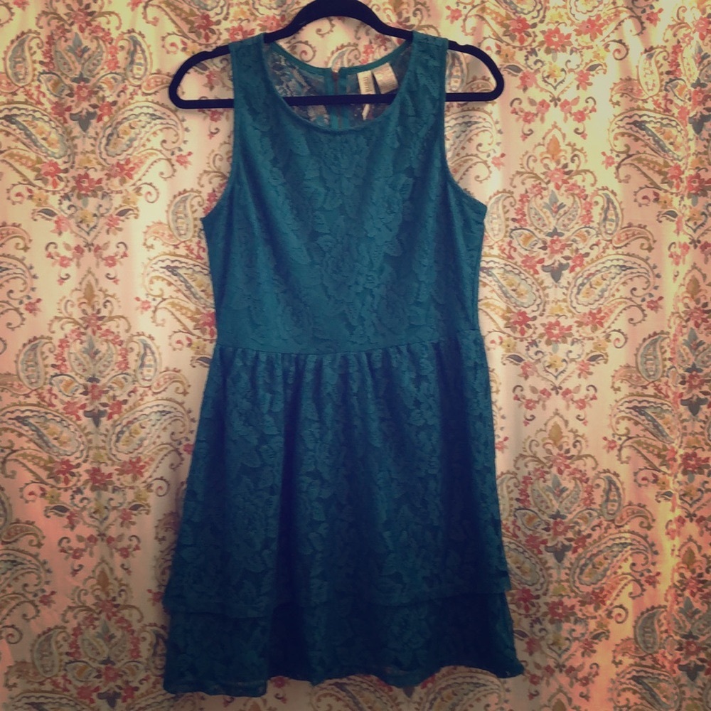 Green Lace Dress